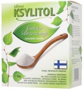 KSYLITOL KRYSTALICZNY 1 kg - SANTINI (FINLANDIA)