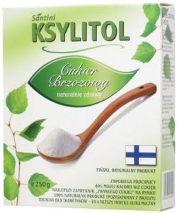 KSYLITOL KRYSTALICZNY 250 g - SANTINI (FINLANDIA)